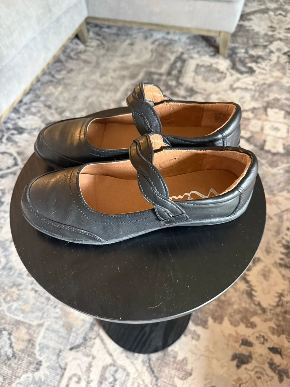 Nina EU 35 SZ 4 Marla Shoes In Black Braided Strap
